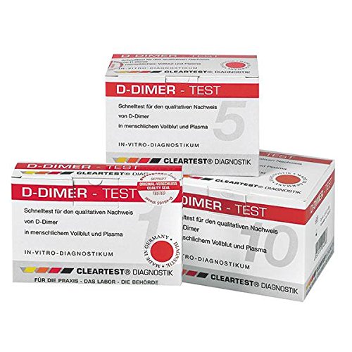 Cleartest D-Dimer sneltest (10 tests)