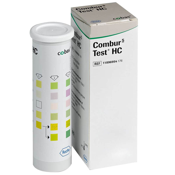 Roche Combur 5 HC Urine Test Strips (10 Strips per Pack)