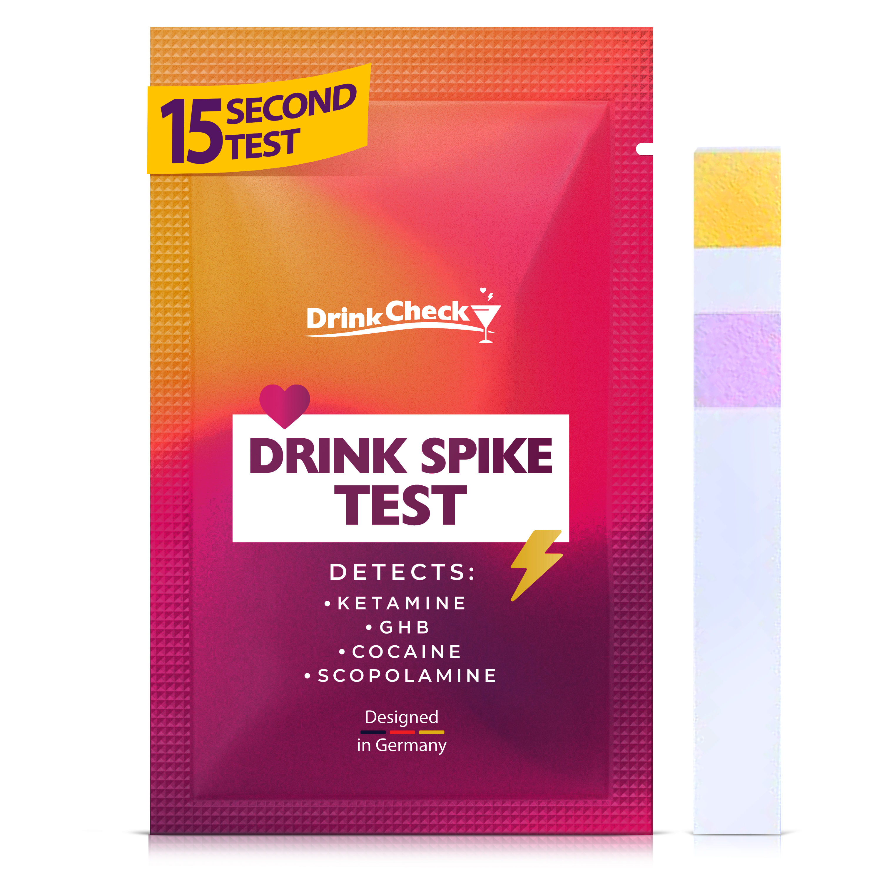 DrinkCheck Drink Spike Test voor GHB en Ketamine