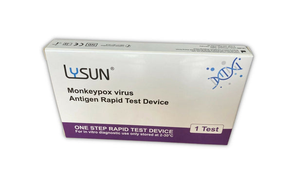 Lysun Monkeypox (Mpox) Antigeen Sneltest - Professionele 15-minuten testkit