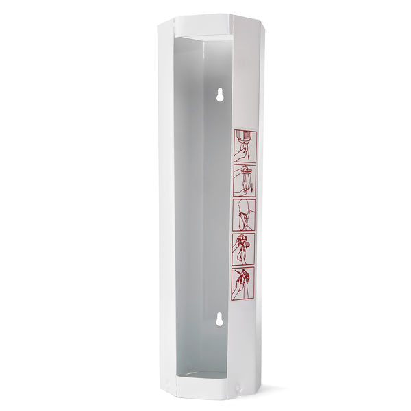 HaseMed Metalen Dispenser voor Spuugzakjes Maat: XL