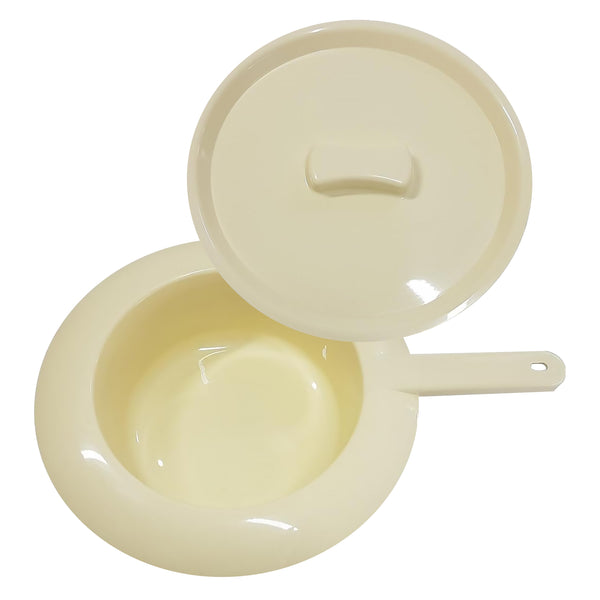 HaseMed Bedpan met Deksel, Kunststof 31 cm