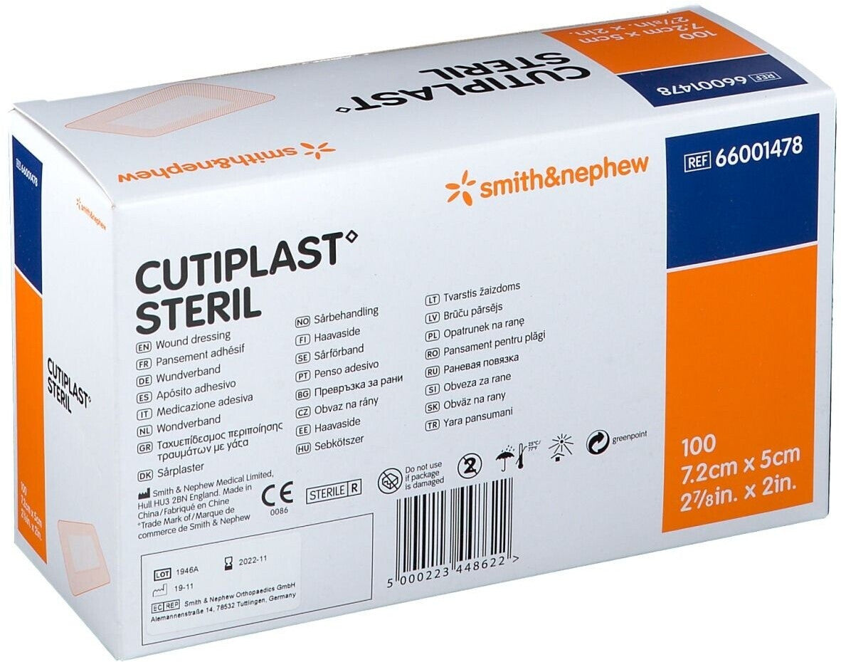Cutiplast Sterile Wound Dressing