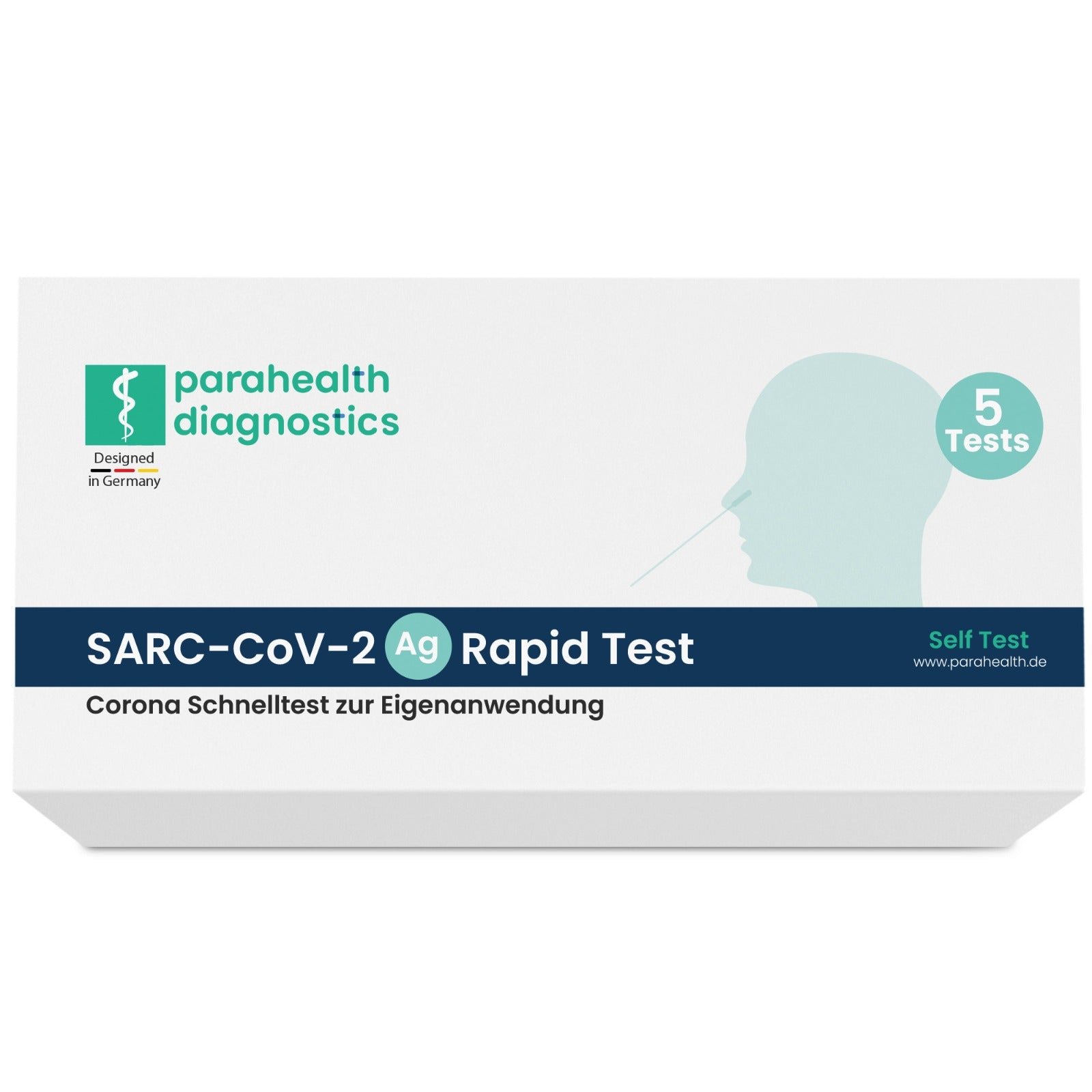 parahealth diagnostics SARS-CoV-2 antigeen sneltest voor zelfgebruik (5 tests)