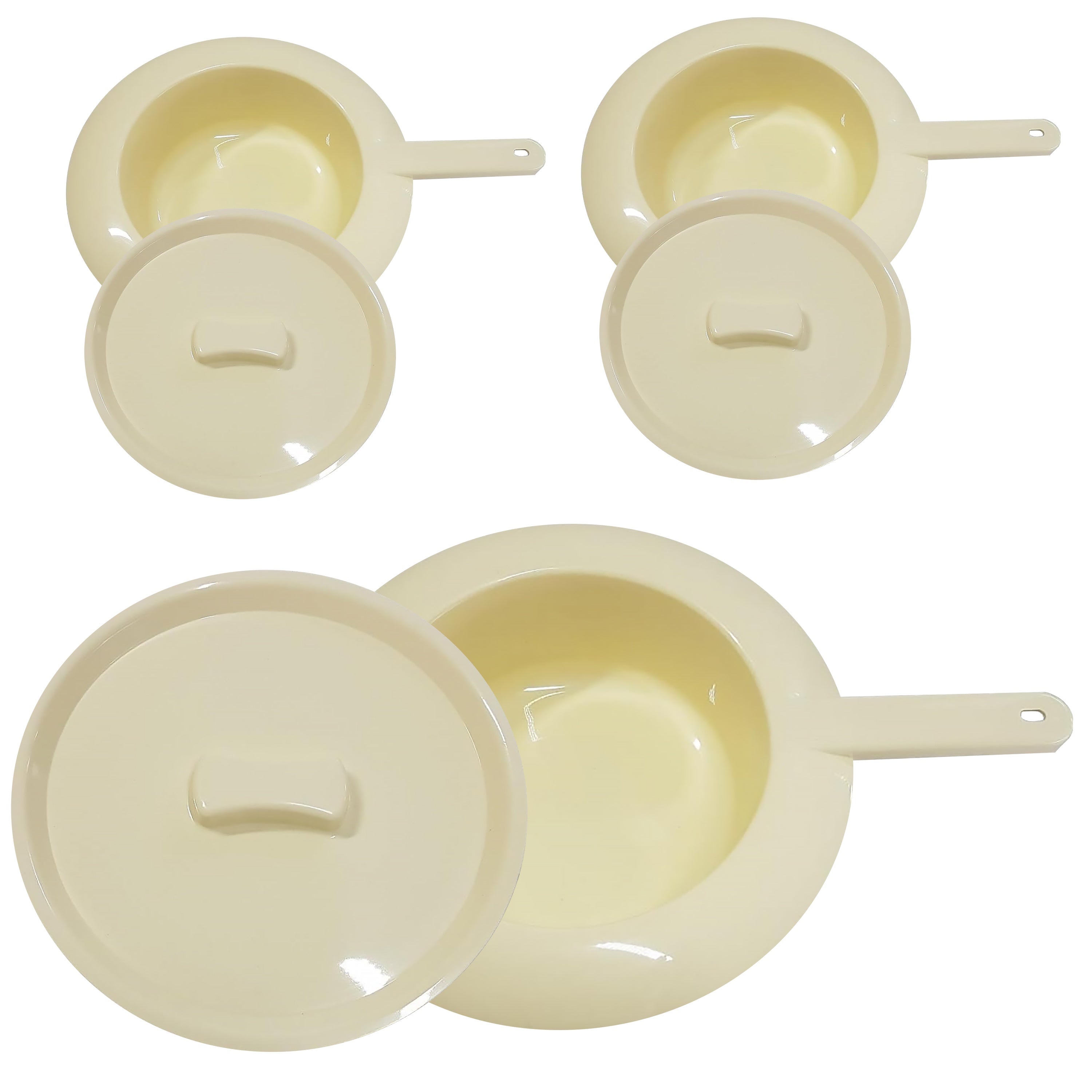 HaseMed Bedpan with Lid, Plastic 31 cm