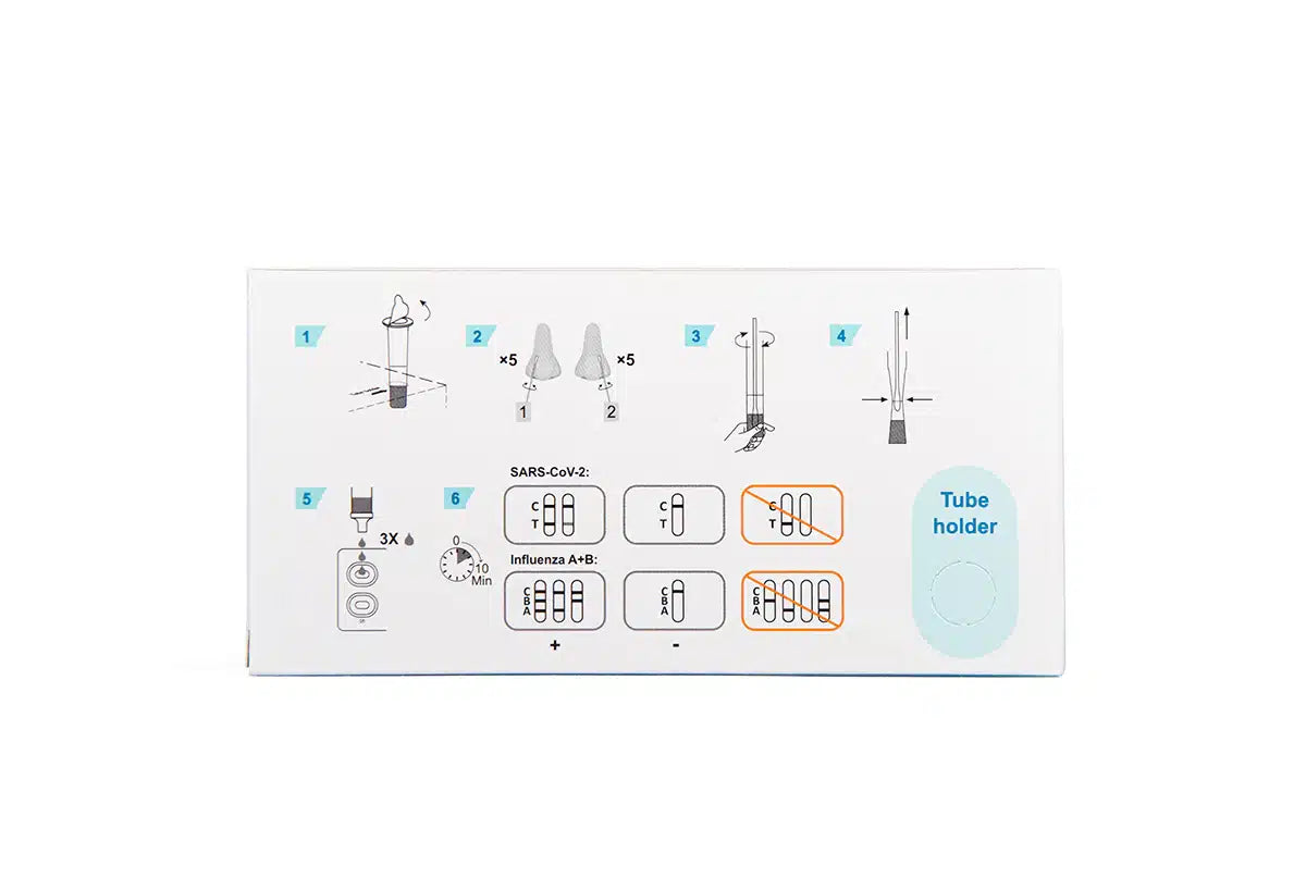 Alltest Corona, Influenza A+B Self-Test, Flu and Coronavirus Test