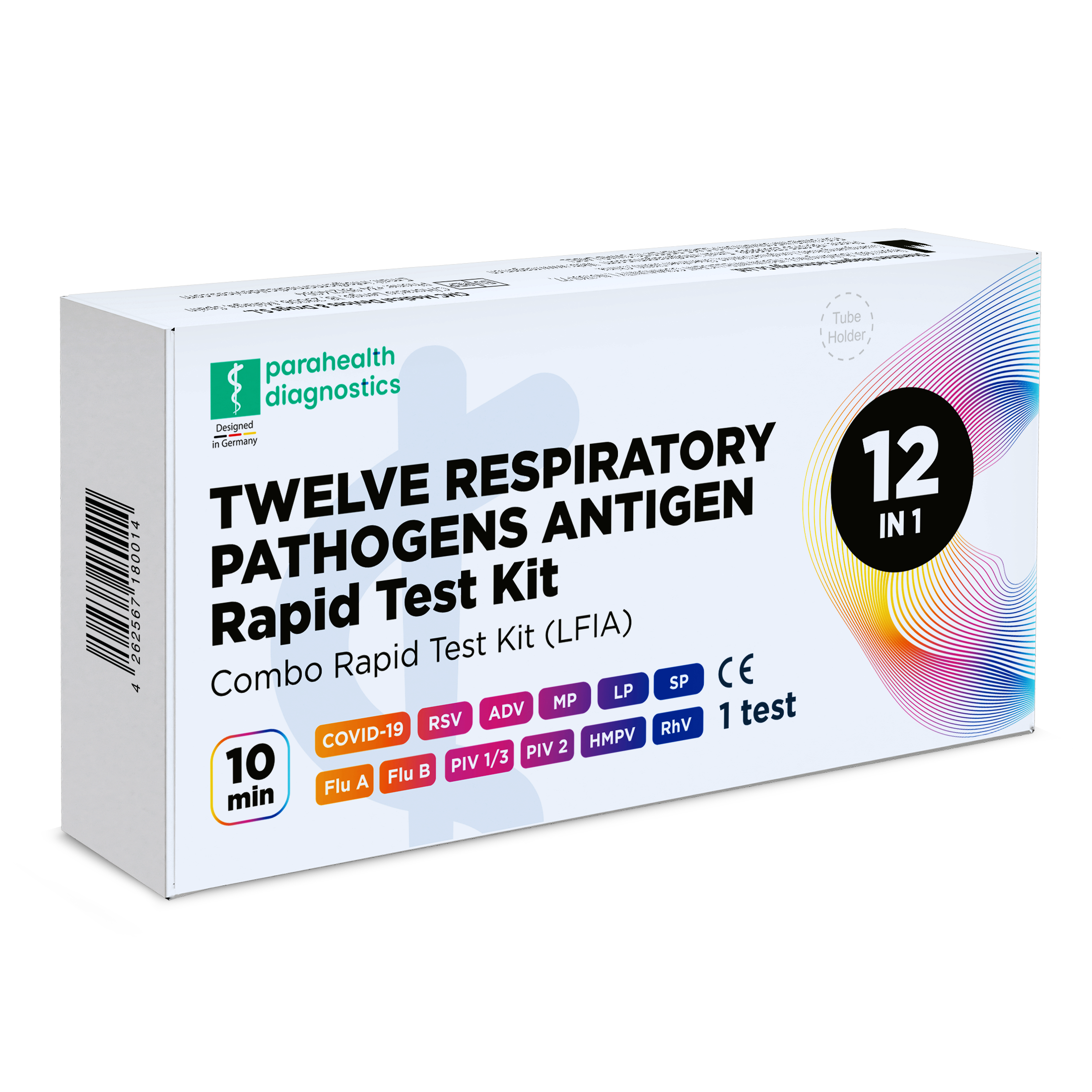 parahealth diagnostics 12-in-1 Sneltest Luchtwegserreger Antigeen