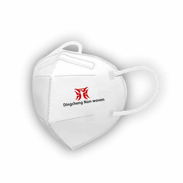 HaseMed Dingcheng FFP2-masker, CE 0598, wit, 1 pak = 40 maskers