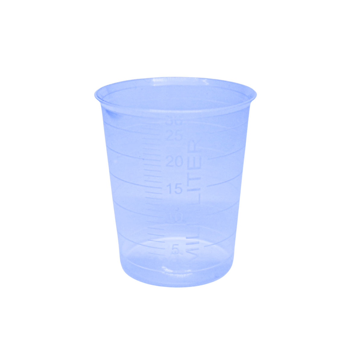 Medicijnbekers HaseMed, 30 ml - Blauw