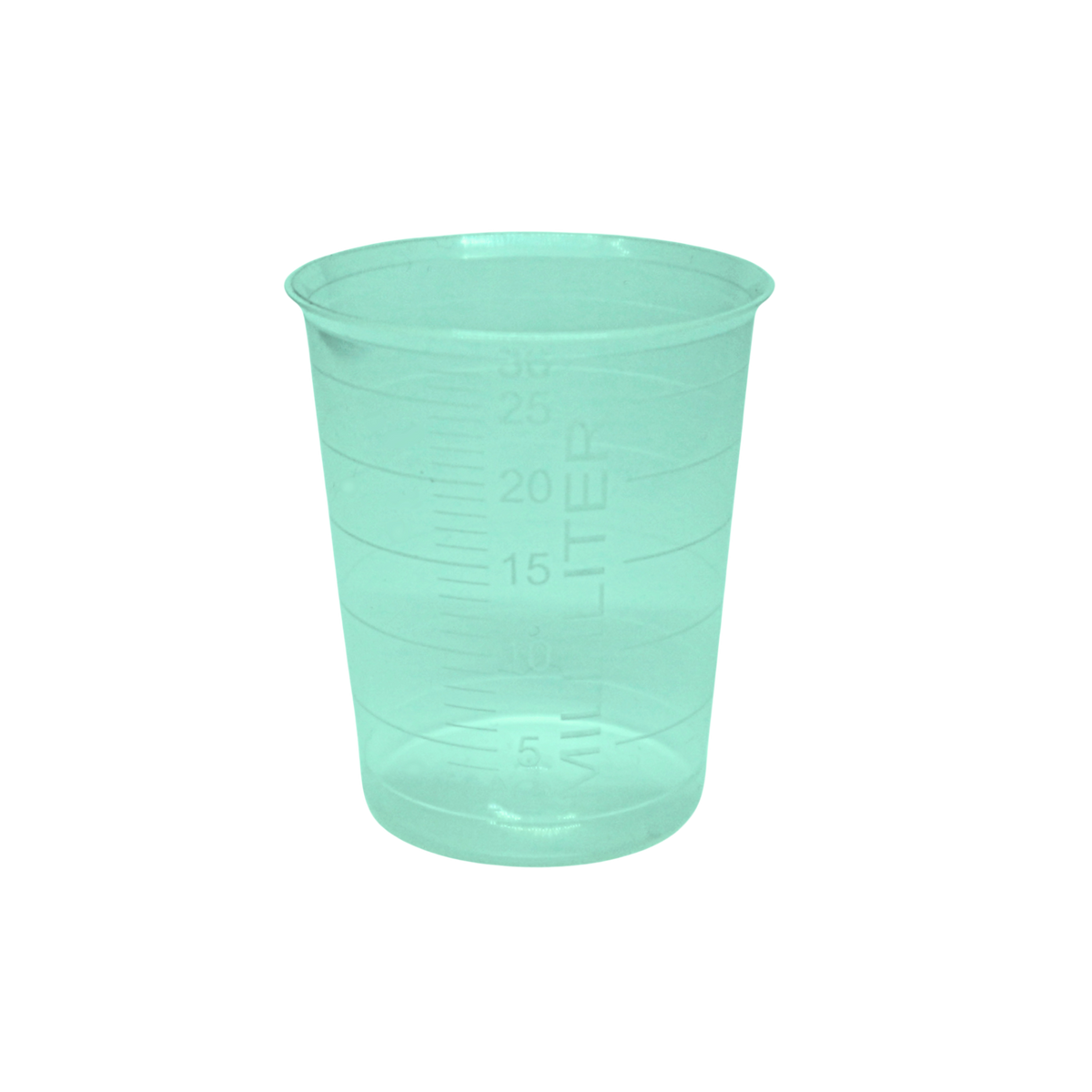 Medicijnbekers HaseMed, 30 ml - Groen